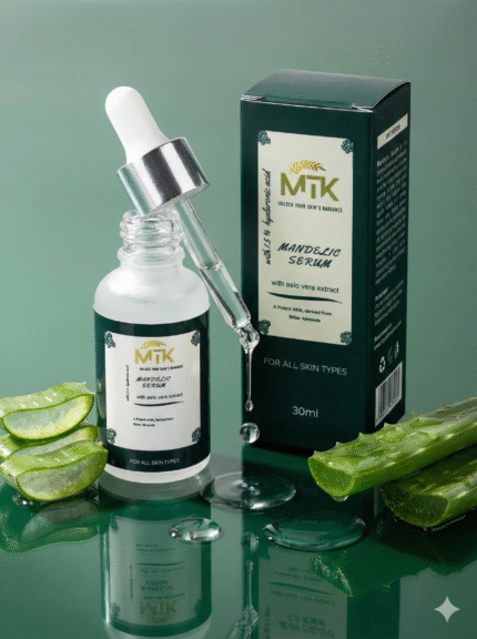 MANDELIC SERUM + HA & BARRIER REPAIR FORMULA.